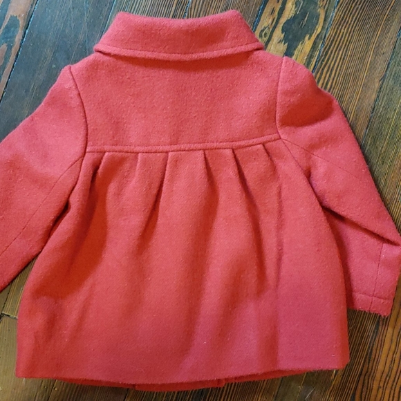 ***SOLD *** Circo Girls Double Breasted Red Coat - Picture 4 of 10